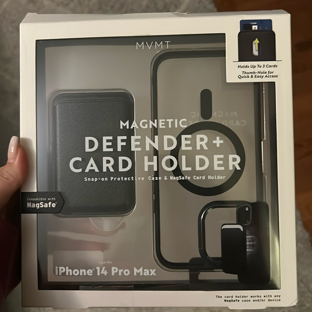 Magnetic Phone Case and Card Holder